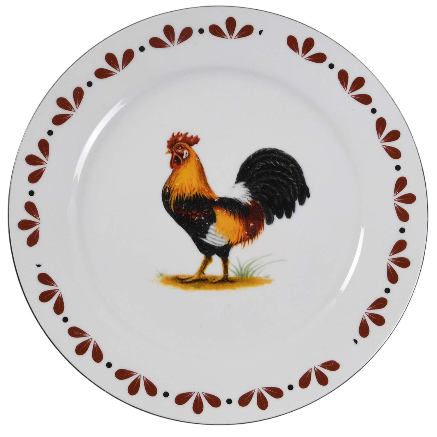 Rooster Dessert/Pie Plate by Todays Home-1