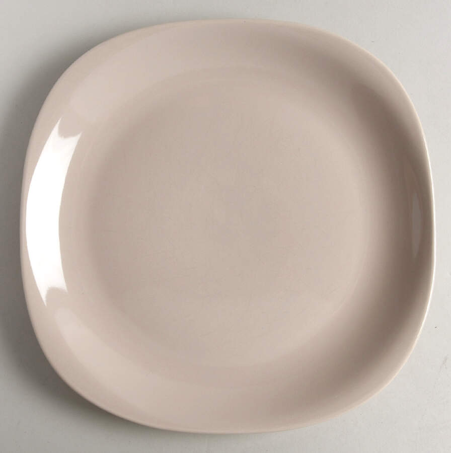 Quadro Taupe Dinner Plate by Thomson-1
