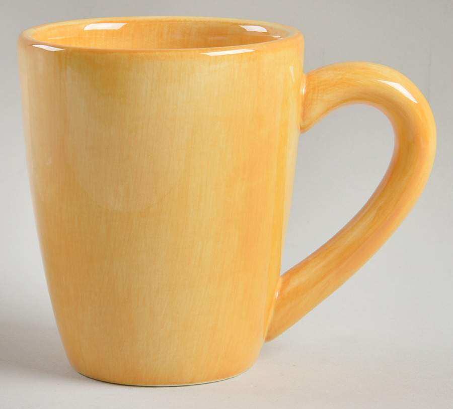 Salute Butter (Dark Yellow) Mug by Tabletops Unlimited-1
