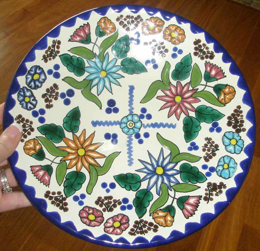 TAV2 Dinner Plate by Talavera-1