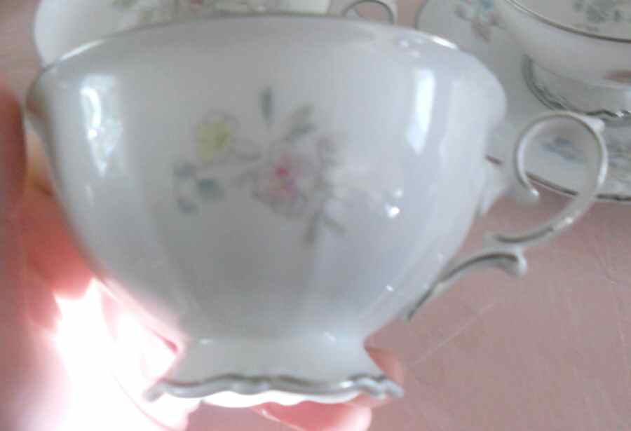 3576 Footed Cup & Saucer Set by Tirschenreuth-1
