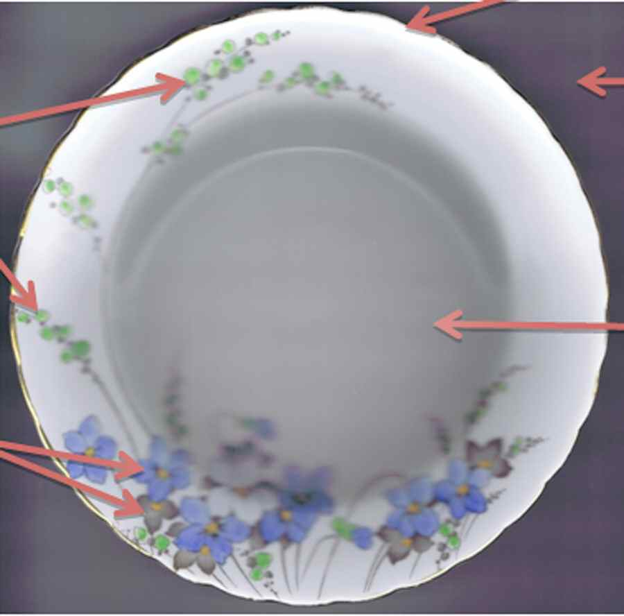 C4510 Bread & Butter Plate by Tuscan - Royal Tuscan-1