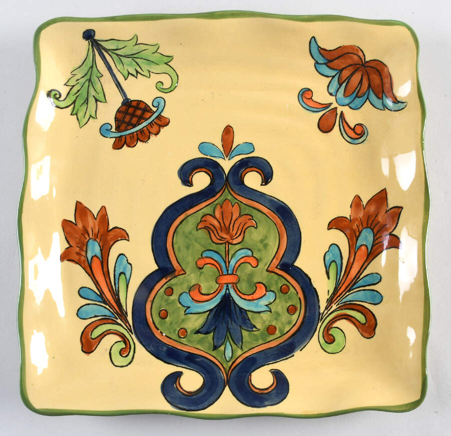Talavera Dinner Plate by Maxcera Corp-1