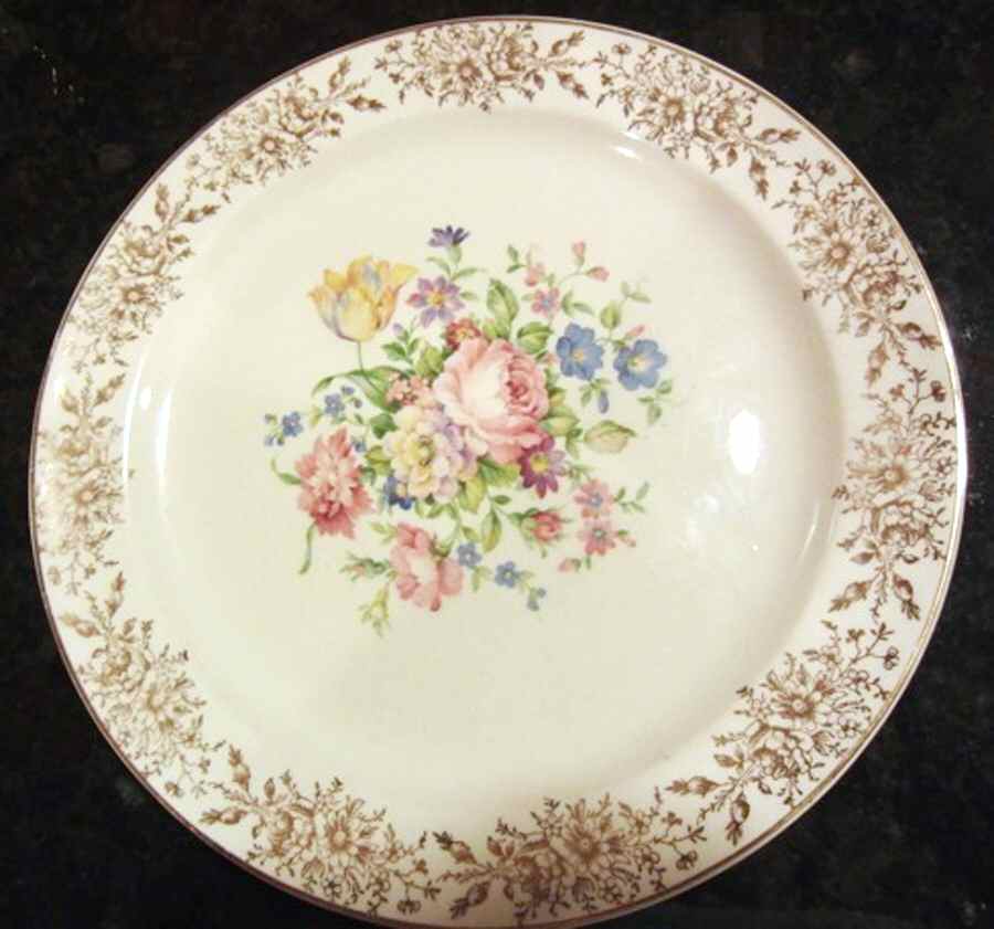 TST765 Dinner Plate by Taylor, Smith & Taylor (Ts&T)-1