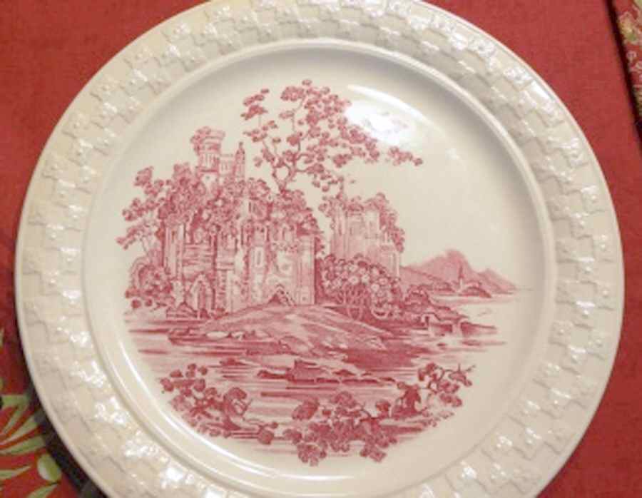 TST1016 Luncheon Plate by Taylor, Smith & Taylor (Ts&T)-1