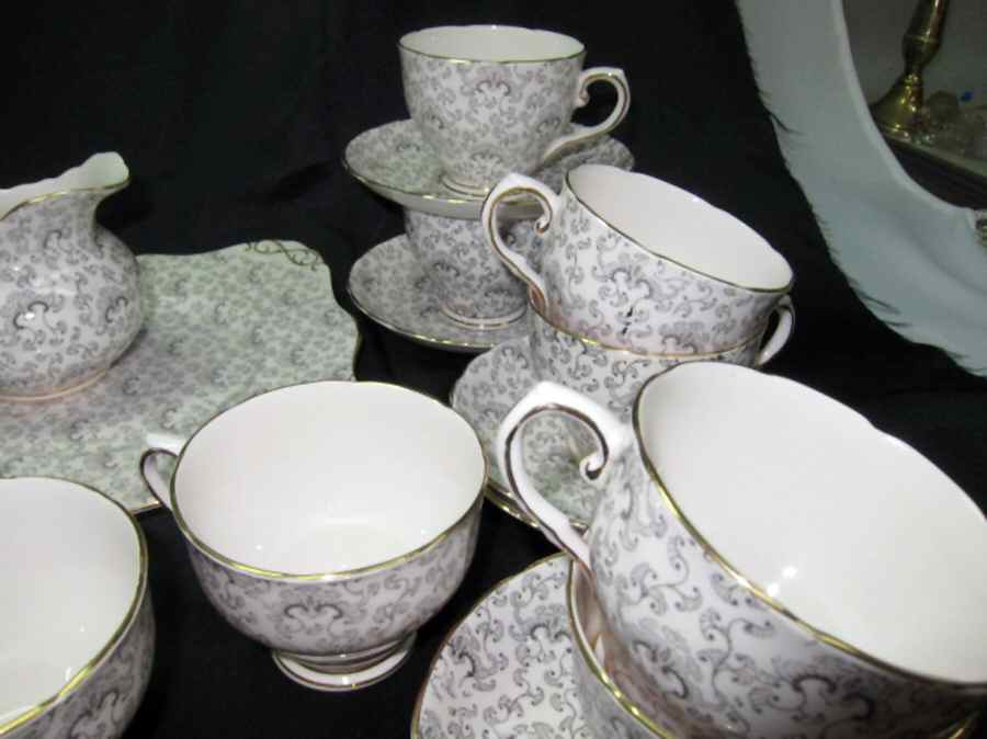 TUS178 Footed Cup & Saucer Set by Tuscan - Royal Tuscan-1