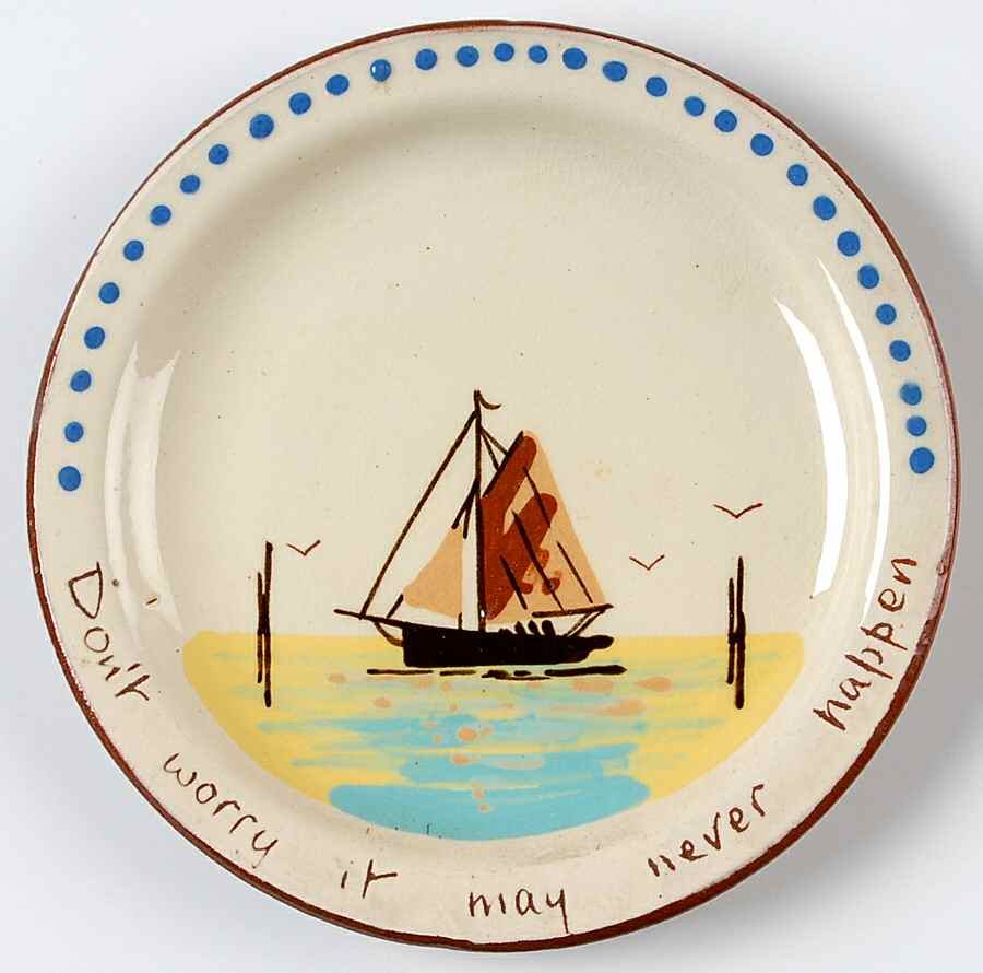 TQY3 Bread & Butter Plate by Torquay Pottery-1