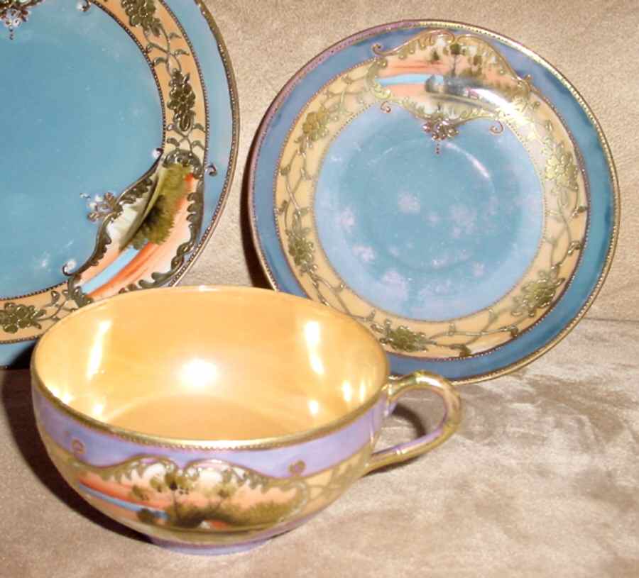 TKI74 Flat Cup & Saucer Set by Takito-1
