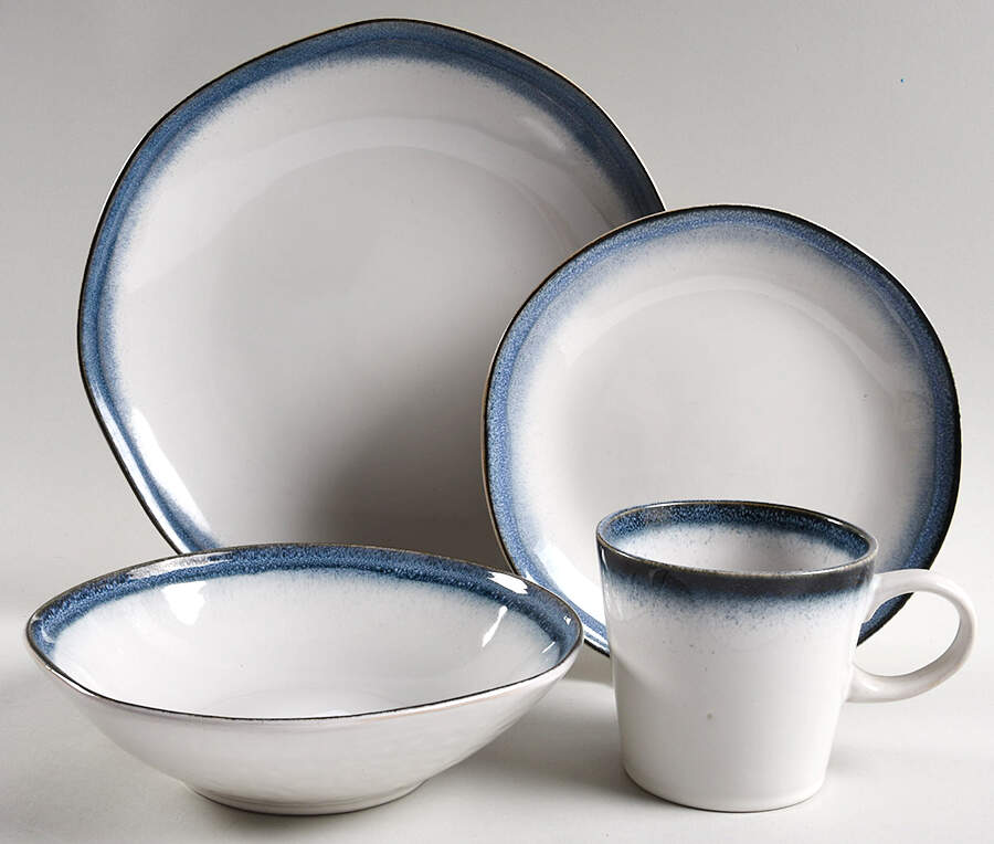 Ashwood Blue 4 Piece Place Setting by Threshold-1