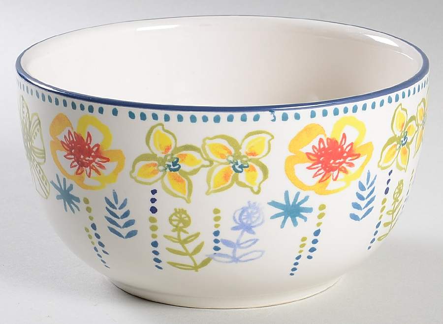 Goodwin Garden Soup/Cereal Bowl by Threshold-1