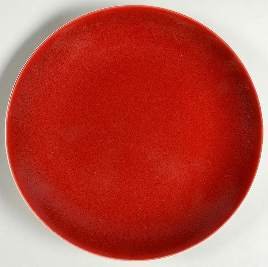 Cambridge Red Dinner Plate by Threshold-1