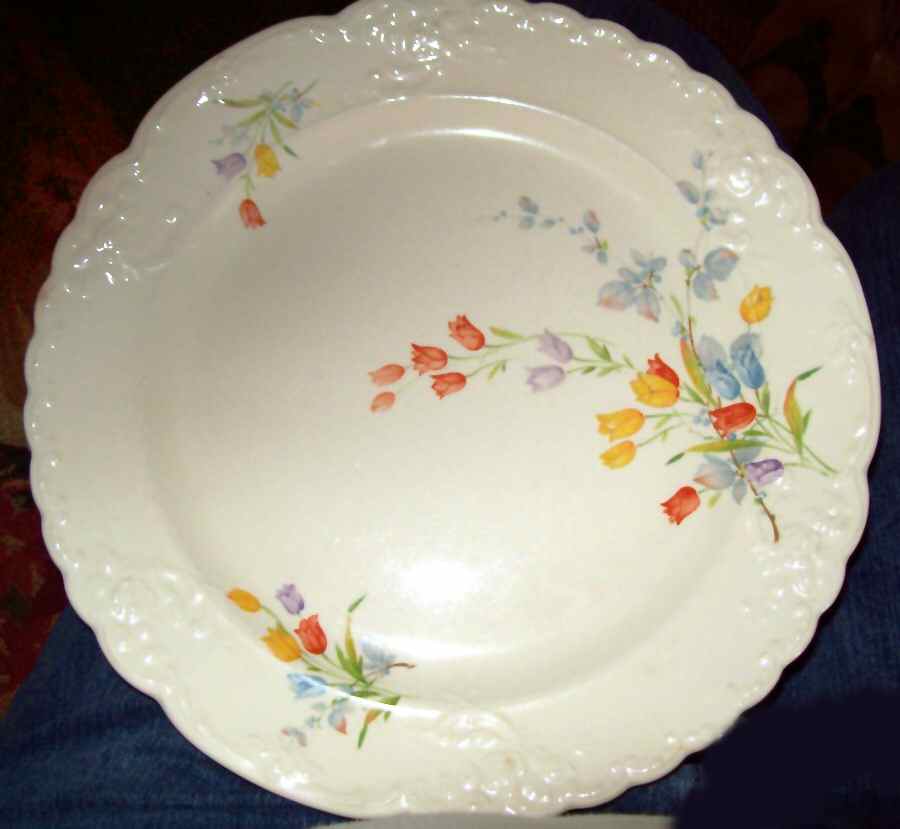 TST1021 Dinner Plate by Taylor, Smith & Taylor (Ts&T)-1