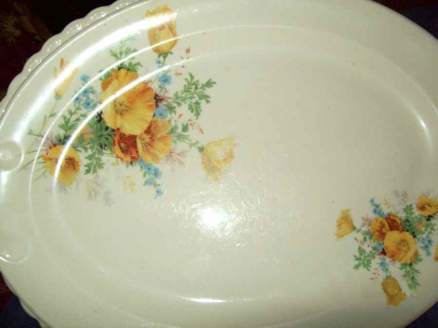 TST1022 13" Oval Serving Platter by Taylor, Smith & Taylor (Ts&T)-1