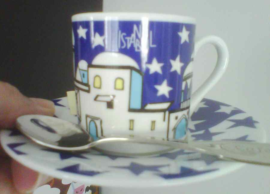 City Collection Espresso Cup and Saucer Set by Tognana-1