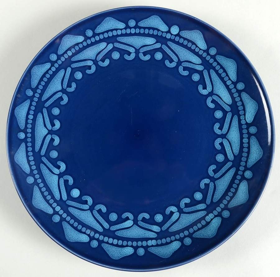 Morocco Blue Dinner Plate by Tabletops Unlimited-1