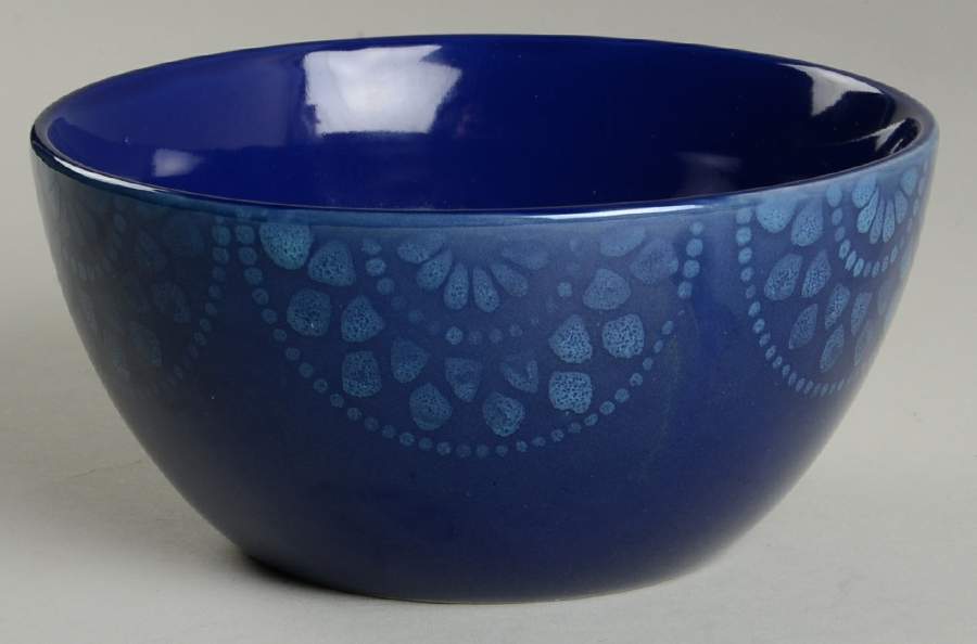 Morocco Blue Soup/Cereal Bowl by Tabletops Unlimited-1
