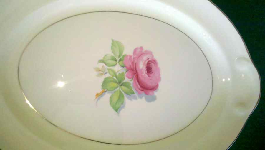 TST1025 9" Oval Vegetable Bowl by Taylor, Smith & Taylor (Ts&T)-1