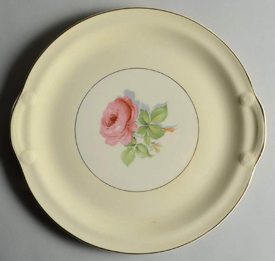 TST1025 Cake Plate by Taylor, Smith & Taylor (Ts&T)-1