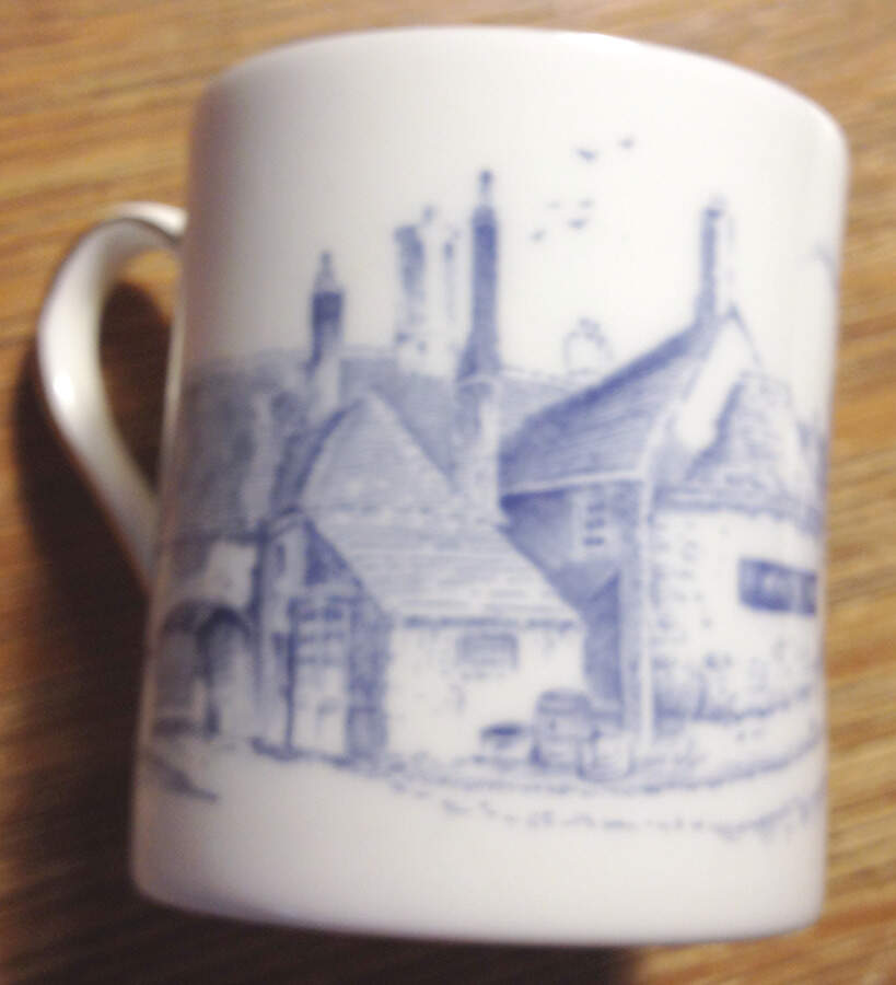 C9191 Flat Cup by Tuscan - Royal Tuscan-1