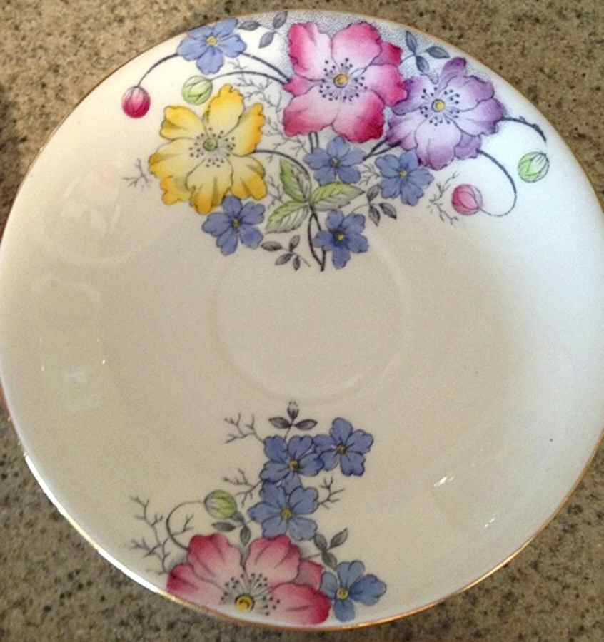 6734a Saucer by Taylor & Kent-1