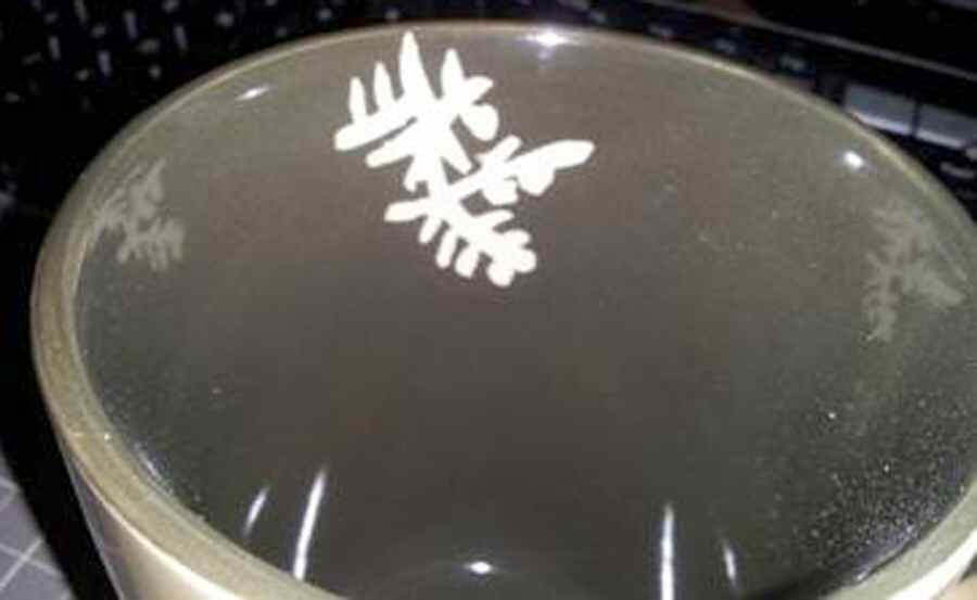 Vintage Modern Floral Soup/Cereal Bowl by Thomas O'Brien-1
