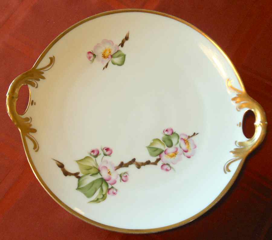 TIR631 Handled Cake Plate by Tirschenreuth-1