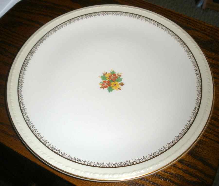 753 Dinner Plate by Taylor, Smith & Taylor (Ts&T)-1
