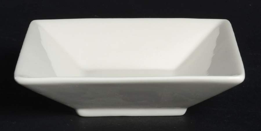 Nova White Fruit/Dessert (Sauce) Bowl by Ten Strawberry Street-1