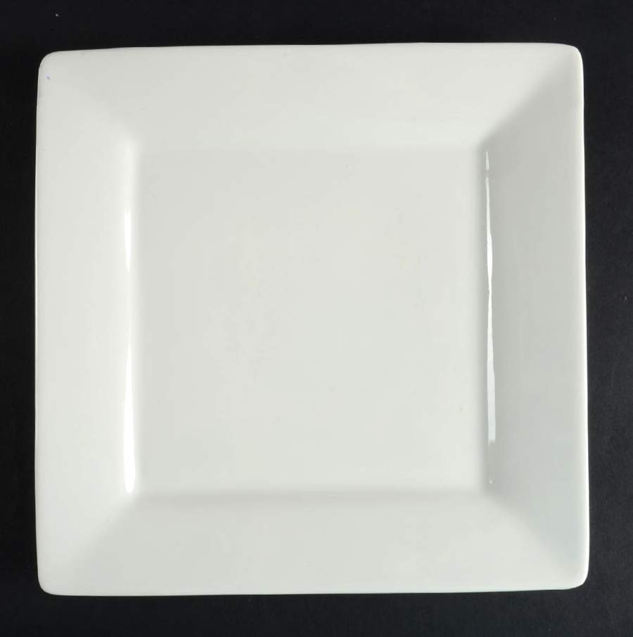 Nova White Dinner Plate by Ten Strawberry Street-1