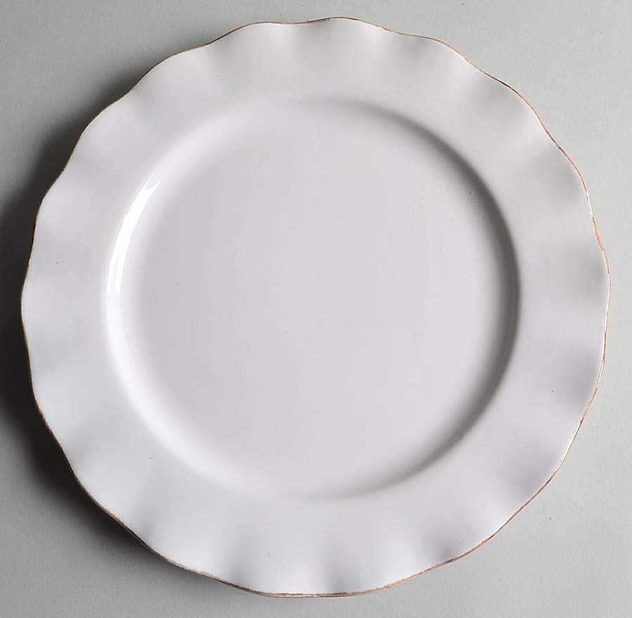Belle Cream Dinner Plate by Tabletops Unlimited-1