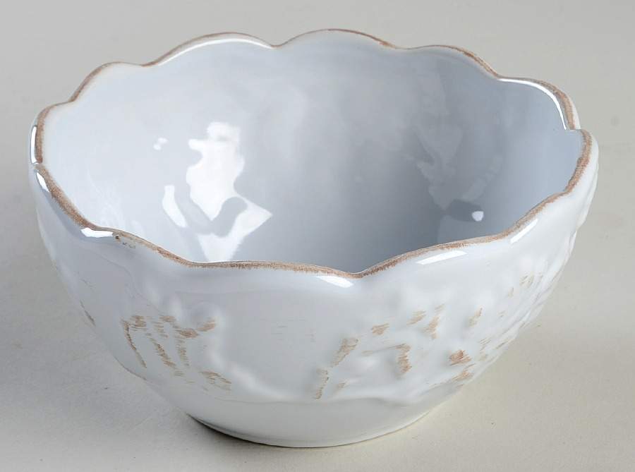 Charlotte White Soup/Cereal Bowl by Tabletops Unlimited-1
