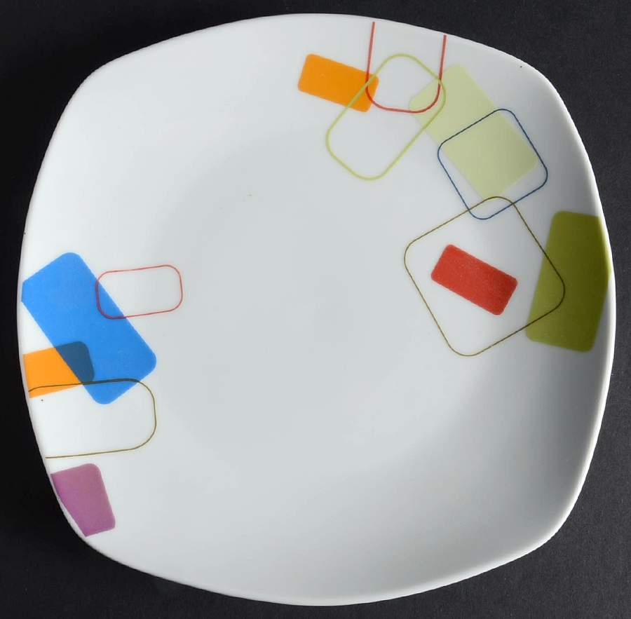 Soho Square Salad Plate by Tabletops Unlimited-1