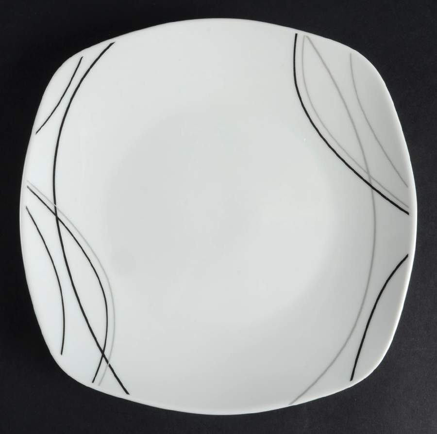 Alec Square Salad Plate by Tabletops Unlimited-1