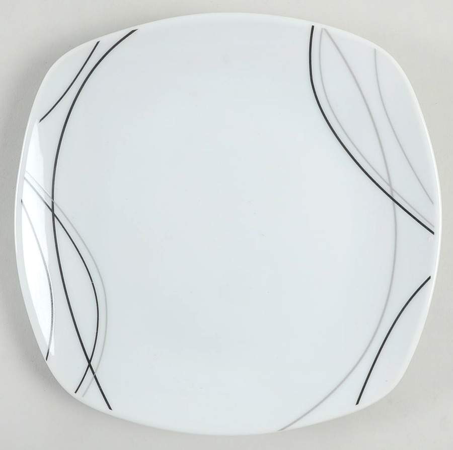 Alec Square Salad Plate by Tabletops Unlimited-1