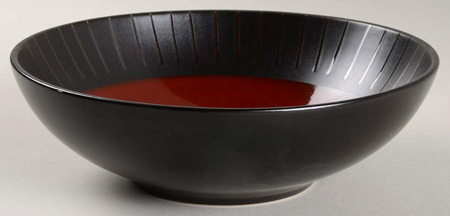 Red Lawrence Soup/Cereal Bowl by Threshold-1