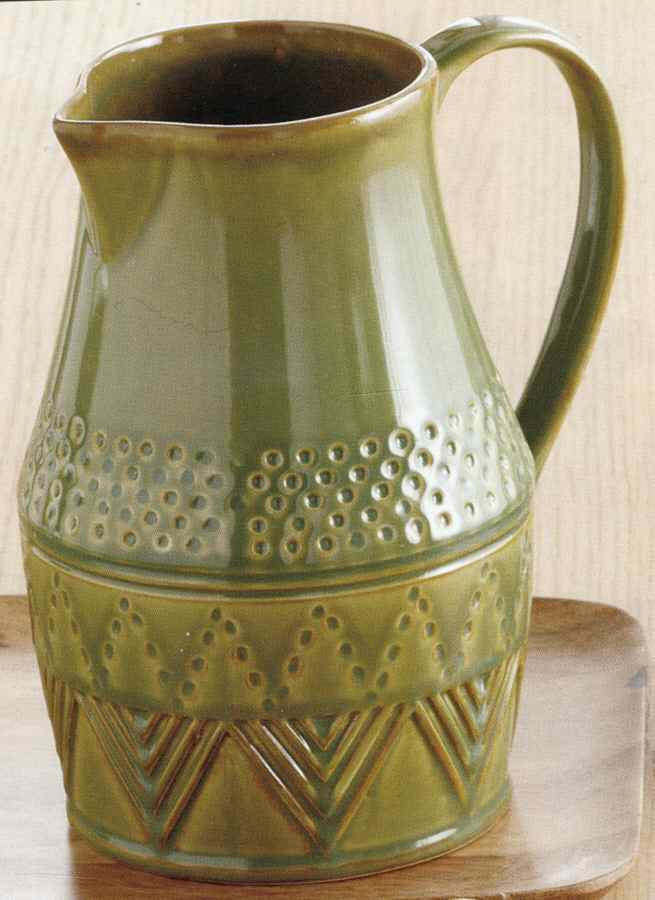 Sierra Moss Green 85 Oz Pitcher by Tag Ltd-1