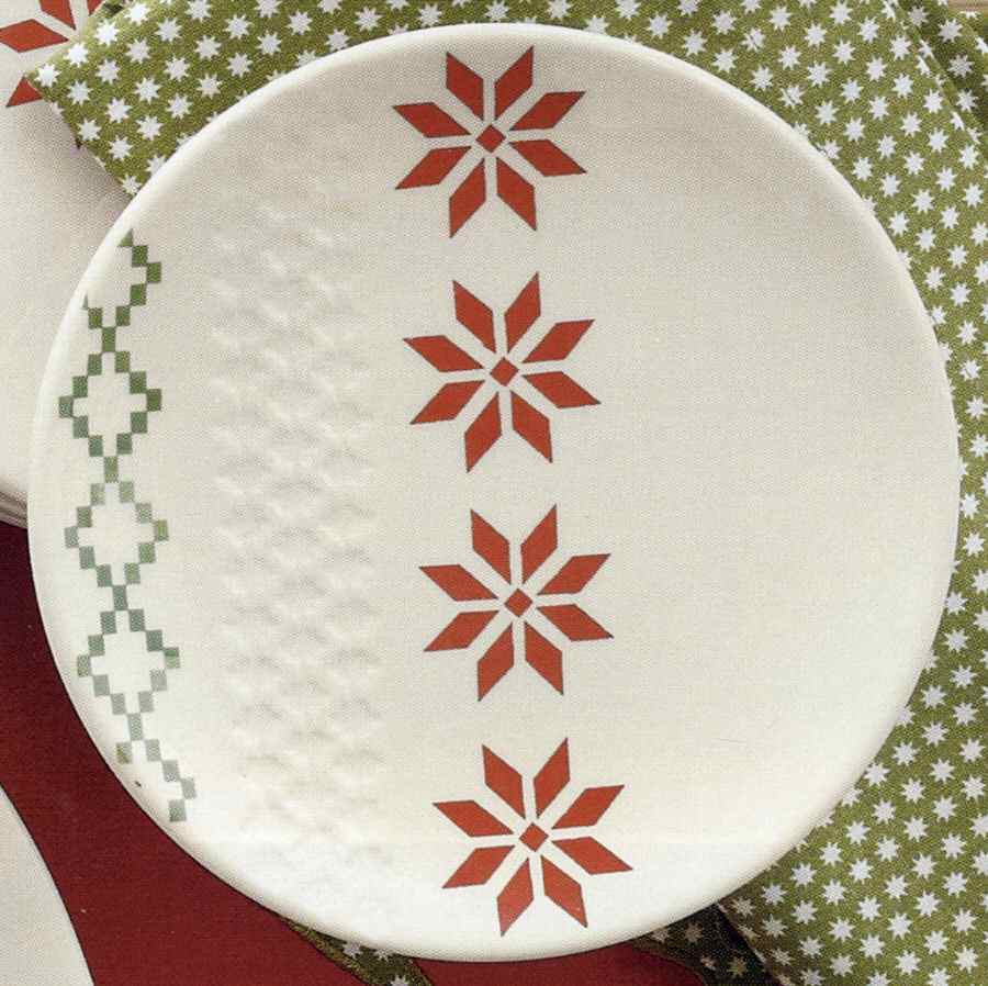 Nordic Winter Tidbit Plate by Tag Ltd-1