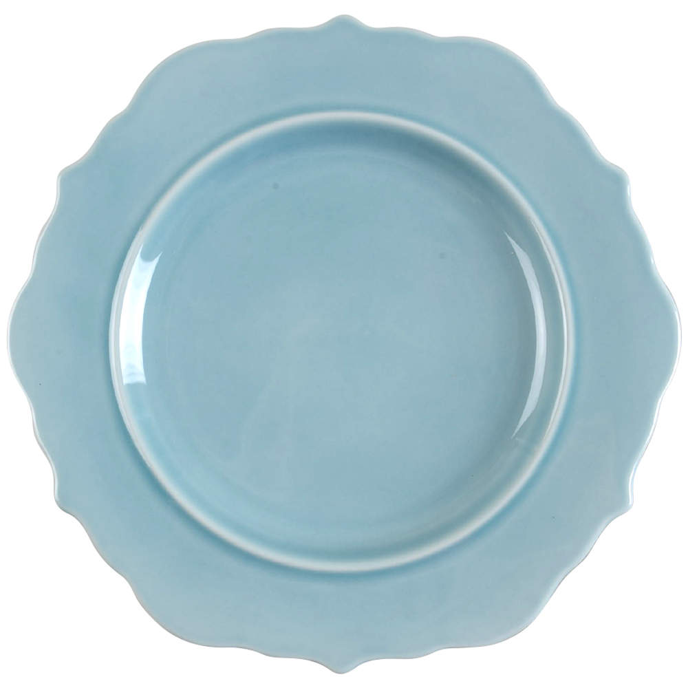 Wellsbridge Aqua Dinner Plate by Threshold-1
