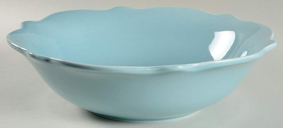 Wellsbridge Aqua 13" Large Salad Serving Bowl by Threshold-1