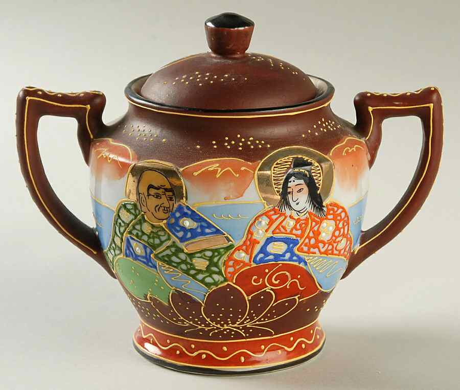 TSL25 Sugar Bowl & Lid by Tashiro Shoten Ltd-1