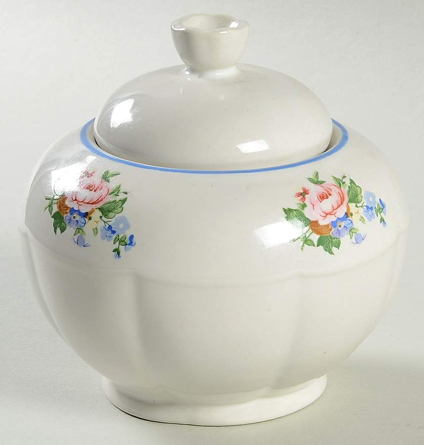 TAU71 Sugar Bowl & Lid by Tabletops Unlimited-1