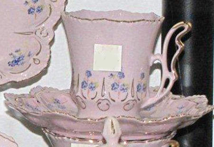 THU466 Footed Cup & Saucer Set by Thun-1