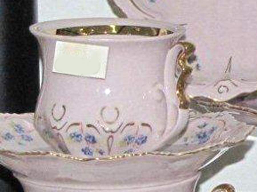 THU466 Flat Cup & Saucer Set by Thun-1