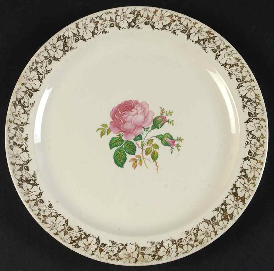 1038 Salad Plate by Taylor, Smith & Taylor (Ts&T)-1