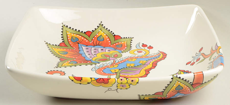 Desiree 13'' Square Pasta Serving Bowl by Tabletops Unlimited-1