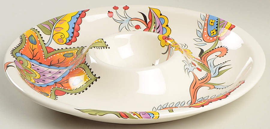 Desiree 1 Piece Chip & Dip by Tabletops Unlimited-1