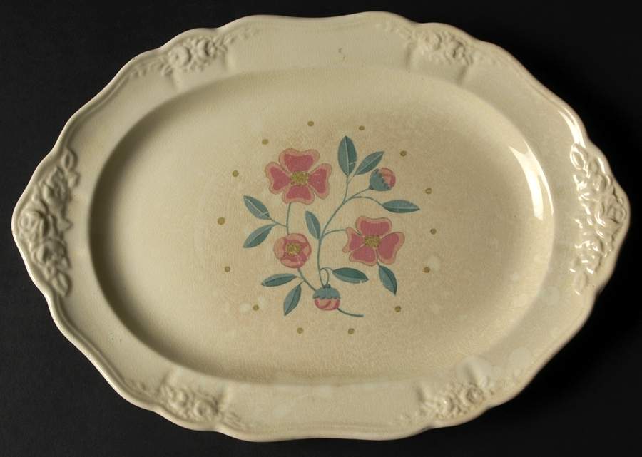 TST1041 11" Oval Serving Platter by Taylor, Smith & Taylor (Ts&T)-1