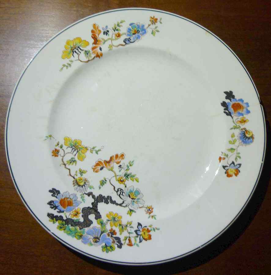TST1042 Dinner Plate by Taylor, Smith & Taylor (Ts&T)-1
