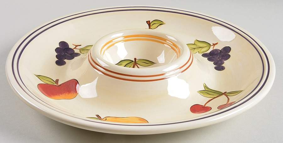 Simple Fruit 1 Piece Chip & Dip by Tabletops Unlimited-1