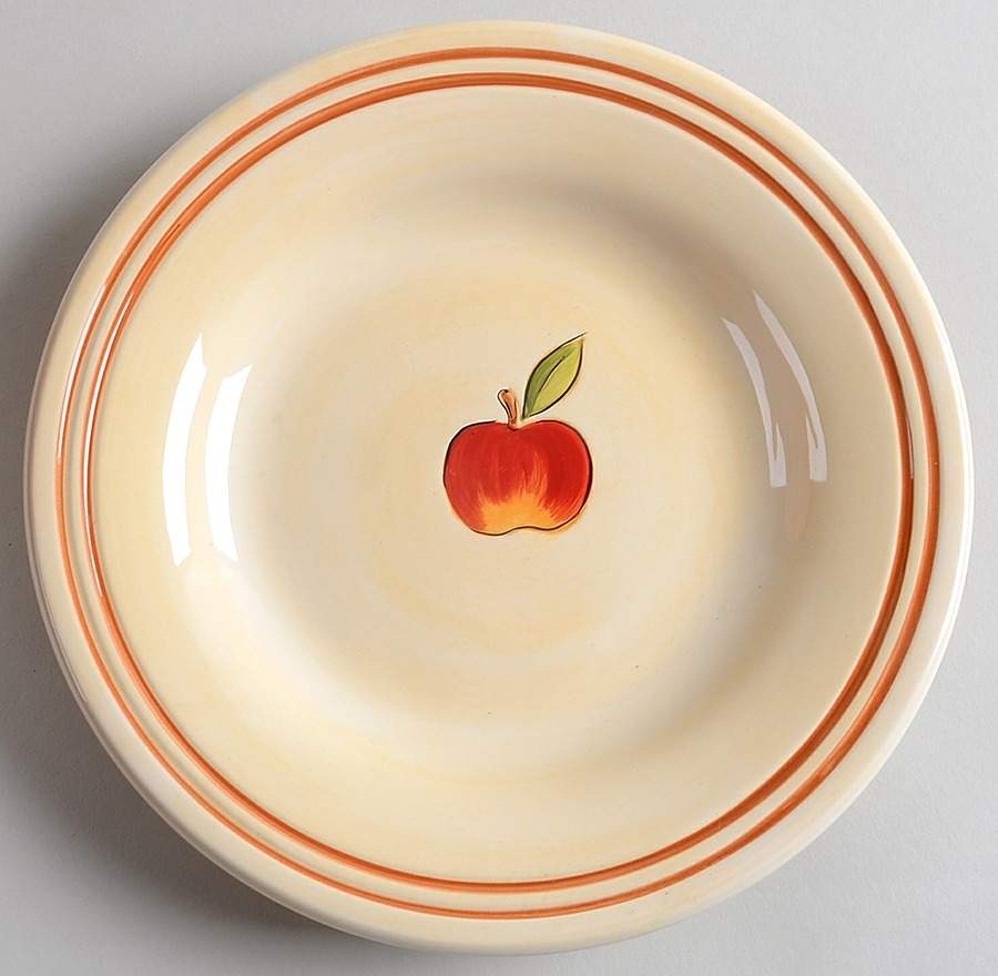 Simple Fruit Salad Plate by Tabletops Unlimited-1